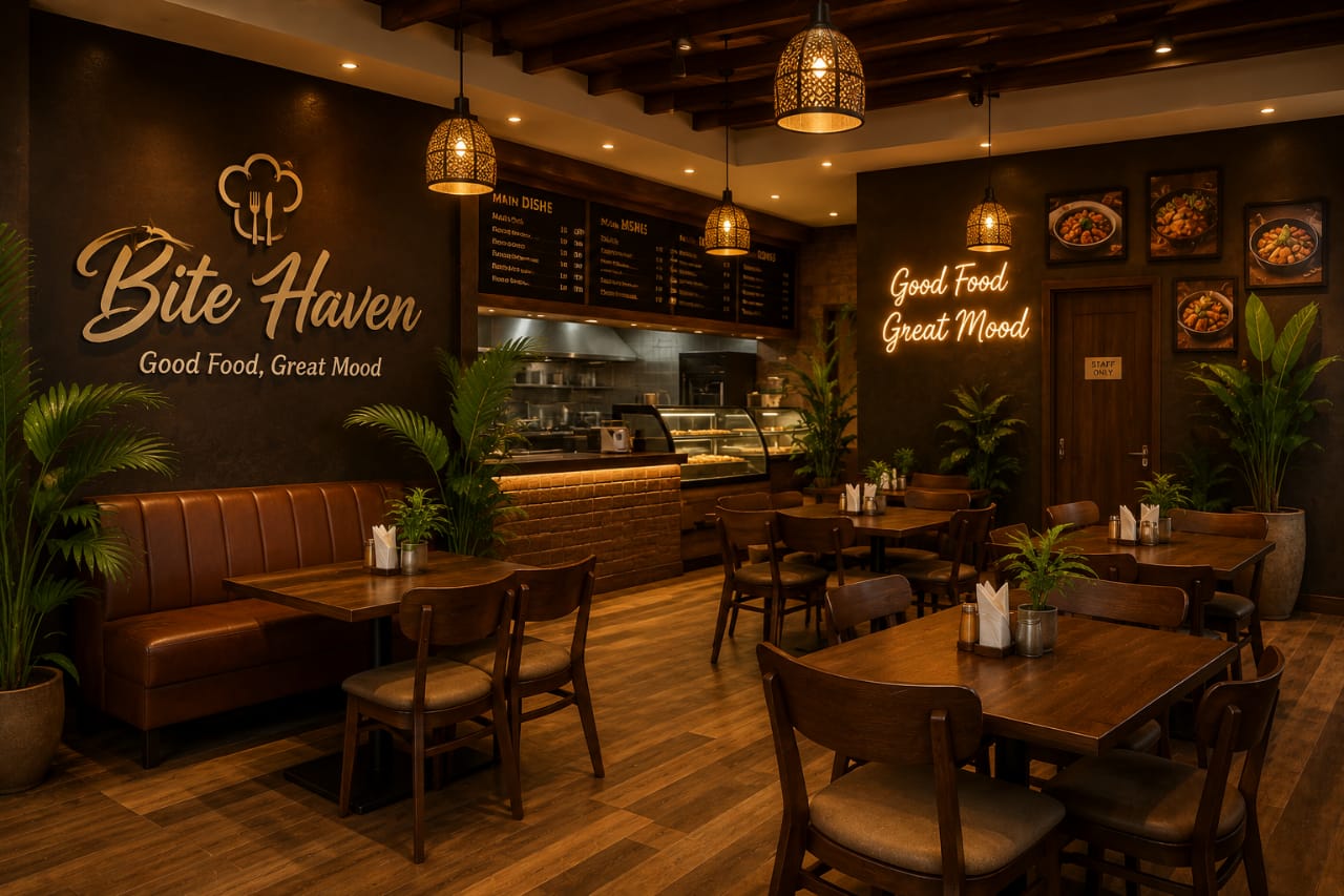 inside bite heven resturant
